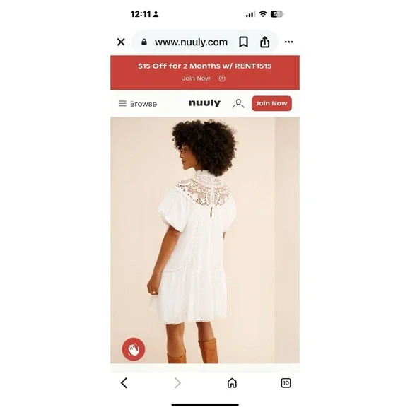 Anthropologie Lace Tunic Tonya Dress Size 2X Plus - Picture 7 of 15